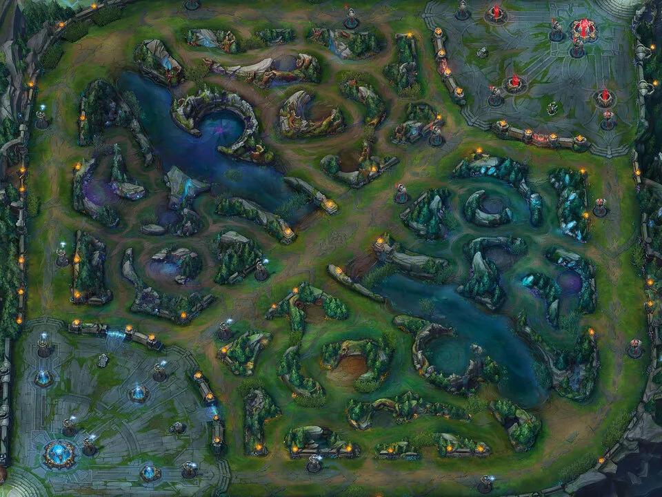 carte de jeu league of legends