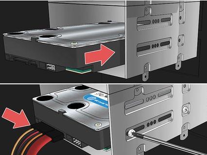 vérifier la présence de HDD et brachement SATA