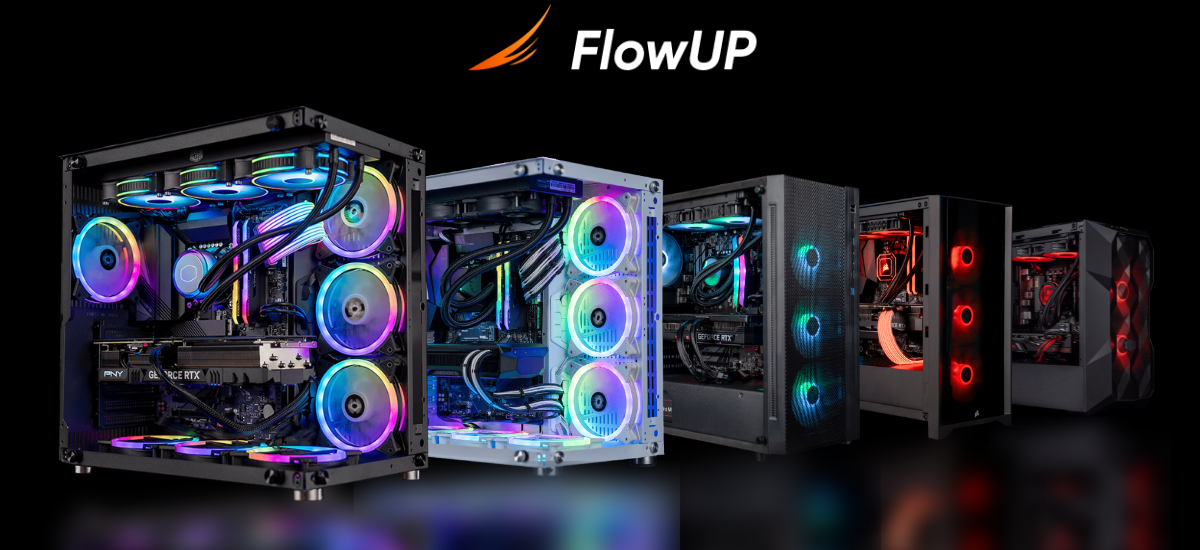 présentation de la marque flowup et ses pc gamers