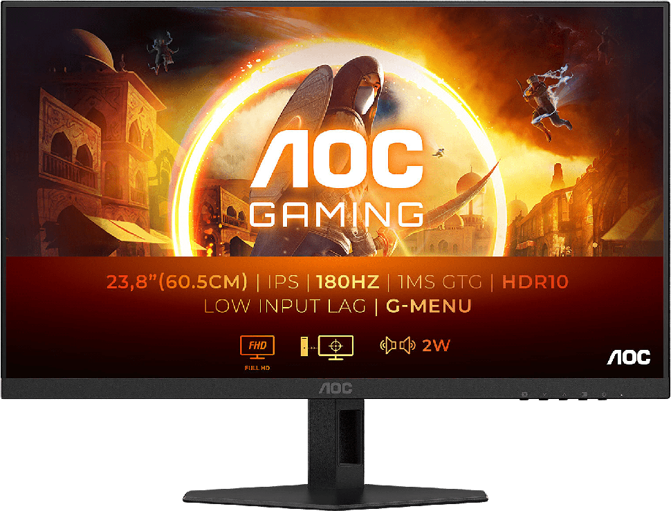 AOC 24" / 180Hz / FHD / IPS / Flat 