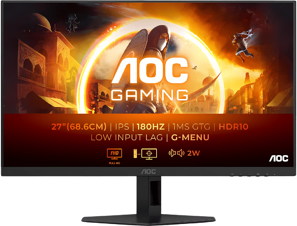 AOC 27" / 180Hz / FHD / Fast IPS / Flat