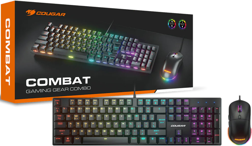 COUGAR COMBAT Pack Clavier + Souris  