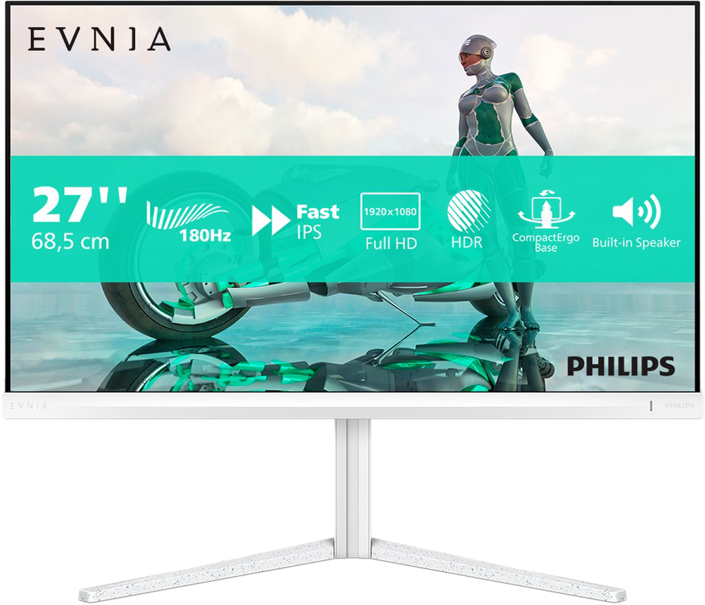 PHILIPS EVNIA 27" / 180Hz / FHD / IPS / Flat