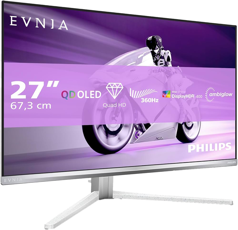 PHILIPS EVNIA 27" / 360Hz / QHD / QD-OLED / Flat