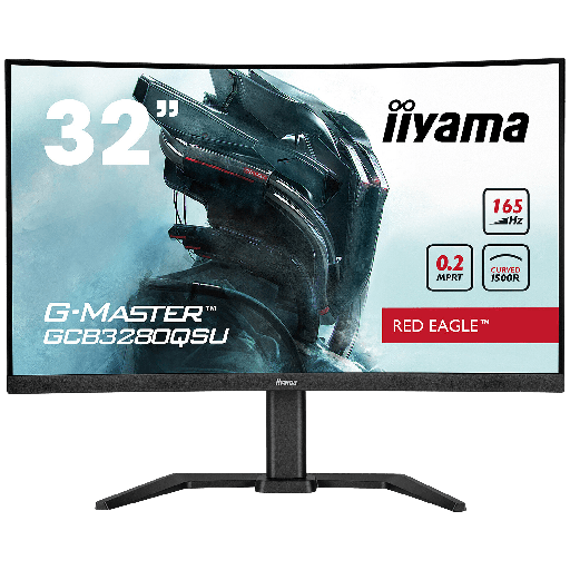 [GCB3280QSU-B1] iiYAMA 32" /165Hz /1440P / VA/ Curved (GCB3280QSU-B1)