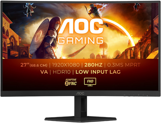 [C27G4ZXE] AOC 27" / 280Hz / FHD / VA / Curved