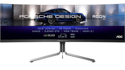 [PD49] AOC Porsche 49" /240Hz /DQHD /QD-OLED /Curved (PD49)