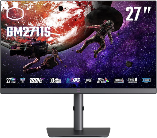 [CMI-GM2711S-EK] COOLER MASTER 27" / 180Hz / WQHD / IPS / Flat 